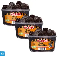 Haribo Drop Medailles (3x 150 stuks)
