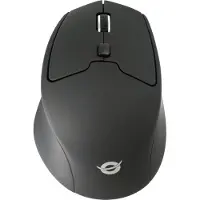Conceptronic LORCAN02B - Ergo muis - Bluetooth Optisch 1600 DPI - Zwart