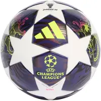 Adidas Bal 'UEFA Champions League Final' neongeel / donkerlila / wit