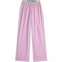 Ralph Lauren Pyjamabroek ' Shirting Stripes ' pink / wit