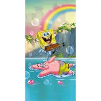 Spongebob Strandlaken Tropical Duo - 70 x 140 cm - Katoen
