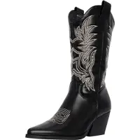 Salinyang Cowboylaarzen beige / zwart