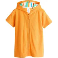 Next Badjas turquoise / oranje / wit