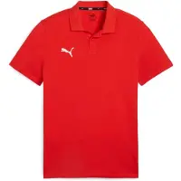 Puma Functioneel shirt 'TeamGoal' rood / wit