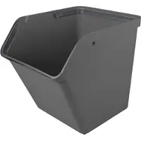 Sunware Sigma home sorteer unit 60L antraciet 493 x 388 x 448 mm