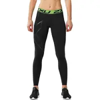 2XU Refresh Herstel Compressie Dames Zwart/Groen Panty