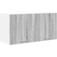 vidaXL Hangkast Grijs Sonoma 80 x 31 x 40 cm Bewerkt hout