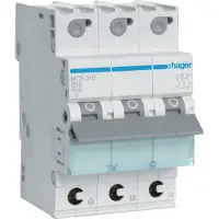 Hager MCS310, type C