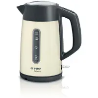 Bosch Waterkoker - - TWK 4P437 - 1,7 L - 2400 W - Beige en Zwart