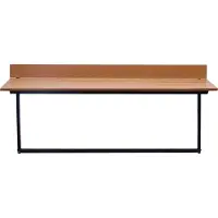 Vevor Balkontafel voor aan de reling, 15 x 39 inch, verstelbaar. Geschikt als bar of tafel voor op het balkon of terras