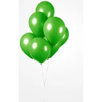 Partyxplosion 25 Ballonnen Appeltjes groen, 30 cm , 100% biologisch afbreekbare Ballonnen, Helium geschikt, Verjaardag, Feest