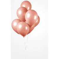 Partyxplosion 25 Ballonnen Peach/ Perzik , 30 cm ,100% biologisch afbreekbare Ballonnen, Helium geschikt, Verjaardag, Feest