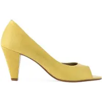 Noë Shoes Nicolina Peeptoe Lemon
