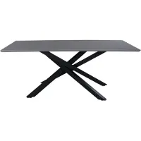Venture Home Pippi eetkamertafel 90x190cm grijs.