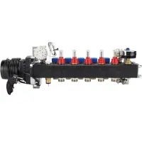 U-Tube Systems Compact Professional Kunststof Verdeler 3 Groeps