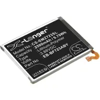 123accu Samsung EB-BF723ABY / GH82-29434A accu (3.88 V, 2500 mAh, huismerk)