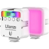 Ulanzi VL49 RGB Multi Color LED-videolamp - wit