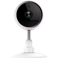 Qnect Wifi Binnencamera - 100° Kijkhoek - HD Nachtzicht - Bewegingsdetectie - Wit