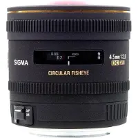 Sigma 4.5mm F/2.8 EX DC HSM Fisheye circ. Canon