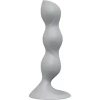 Satisfyer Triple Ball-R - dildo met kralen - grijs