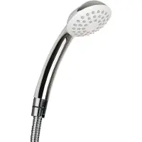 TATAY Pacific Flex Metal 1.5m Shower Support Kit Zilver
