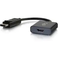 C2G 84306, DisplayPort, HDMI, Mannelijk, Vrouwelijk, 4096 x 2160 pixels, Zwart