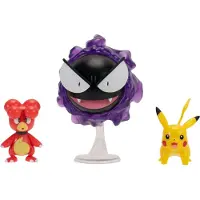 Nintendo Pokémon battle figuren 3-pack Magby Pikachu #1 en Gastly