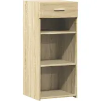 Syfax Dressoir 40x42,5x93 cm bewerkt hout sonoma eikenkleurig