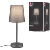 Paulmann Stellan II 80104 Tafellamp E27 Grijs