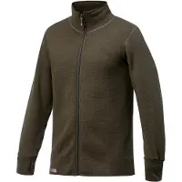 Woolpower - Full Zip Jacket 600 - Wollen vest M, olijfgroen