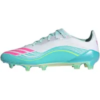 Adidas Voetbalschoen 'F50 Messi Elite' aqua / neongroen / pink / eierschaal