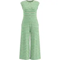 Imily Bela Jumpsuit groen / wit