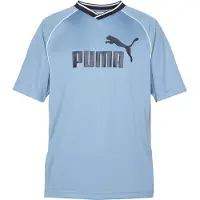 Puma Functioneel shirt 'ESS' smoky blue / zwart / wit