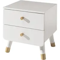 Vipack Billy Nachtkastje - Satin Wit