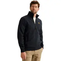 PME Legend Sweat jacket met structuren en flight pocket
