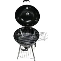 Huismerk Barbecue Rond Model Met Wielen 86 X 57 X 99 Cm