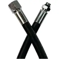 Hydpro Lp Regulator Hose Zwart 65 cm