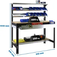 Simonwork (bancos De Trabajo) Bt1 Box Metaalplank 1445x910x610 Mm