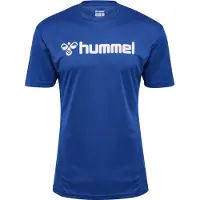 Hummel Functioneel shirt kobaltblauw / wit