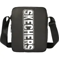 SKECHERS Schoudertas 'Compton Reporter Bag' zwart