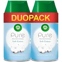 Air Wick Freshmatic Automatische Spray Navulling Soft Cotton Duopack 250 Ml