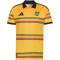 Adidas Tricot 'Jamaika 26 x Bob Marley' turquoise / goudgeel / rood / zwart