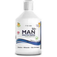 Swedish Nutra MAN 50+ MULTIVITAMINE- Vloeibare multivitamine voor energie en vitaliteit