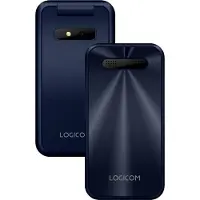 Logicom Fleep 460 4G 128 MB Dual nano SIM - Blauw