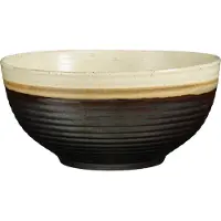 Mica Decorations Serveerschaal Ethan Wit / Zwart D 22,5 H 10,5 Cm