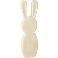J-Line decoratie Konijn Staand - hout - wit - large