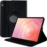 Cazy tablet Hoes geschikt voor Samsung Galaxy Tab S11 - 360° Draaibare Tablet Hoes - Zwart