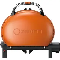 O-Grill 500 Gas BBQ - Draagbare Gas BBQ - Tafelmodel Barbecue - Compact & Krachtig - Camping / Balkon - Oranje