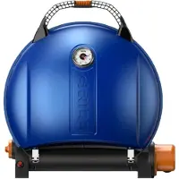 O-Grill 900 Blauw - Draagbare Gas BBQ - Tafelmodel Barbecue - Extra Groot Grilloppervlak - Met Thermometer - Camping / Tuin