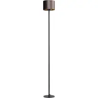 Masterlight Vloerlamp Venus 175 cm met bruine kap